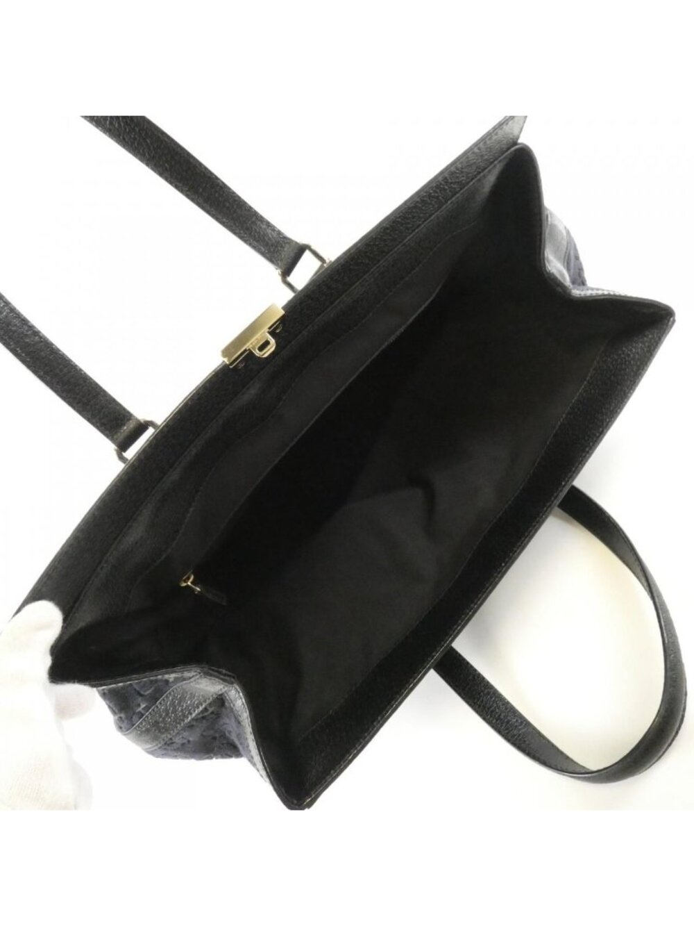 ★SOLD★ Gucci Boston Bag Travel Bags Black - Picture 9 of 9